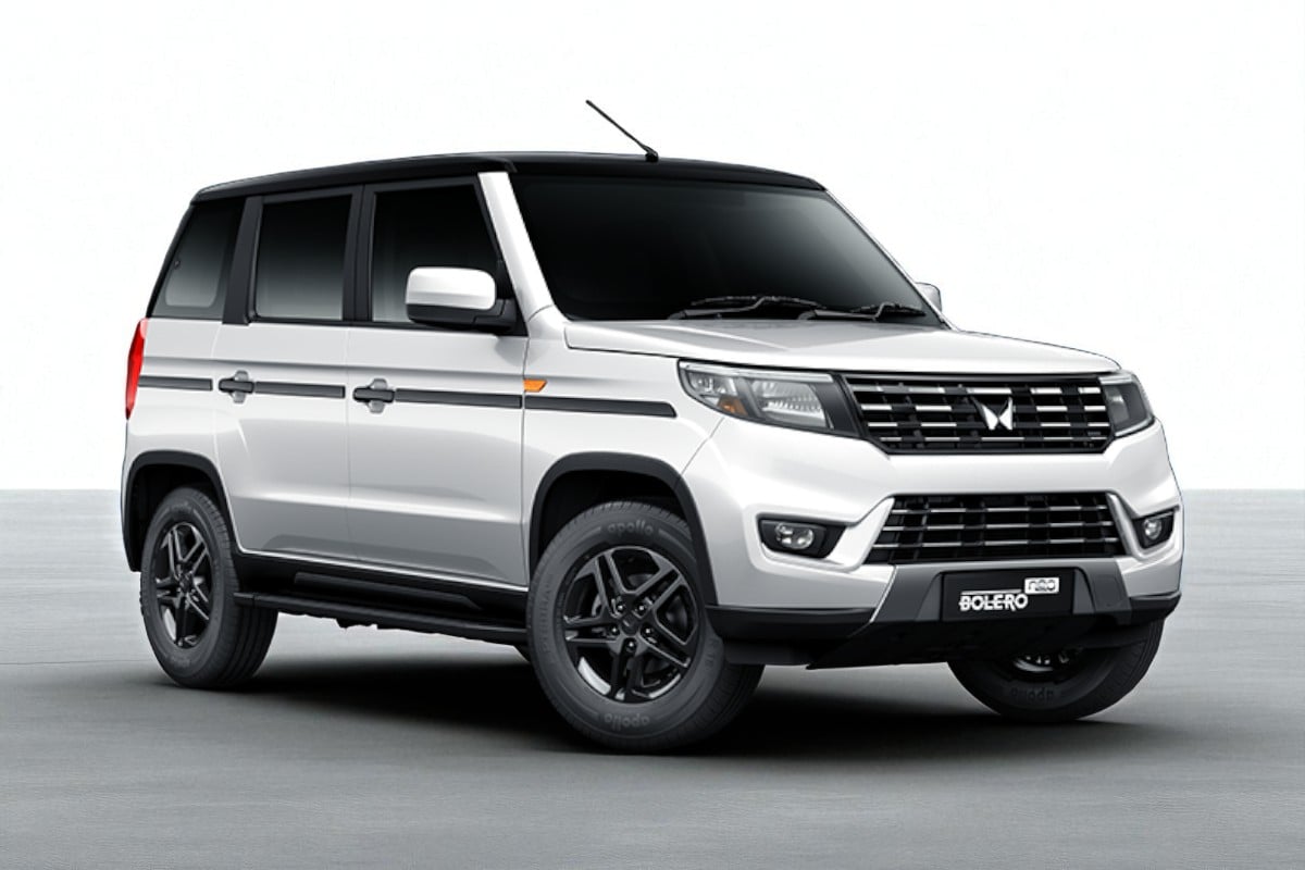 Mahindra Bolero Neo Color Pearl White Image – Bolero Neo Photos in ...